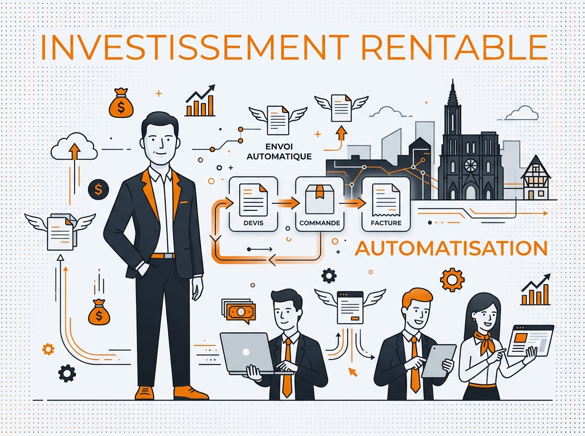 Conclusion automatisation devis commandes factures PME Alsace - cycle commercial fluide et rentable